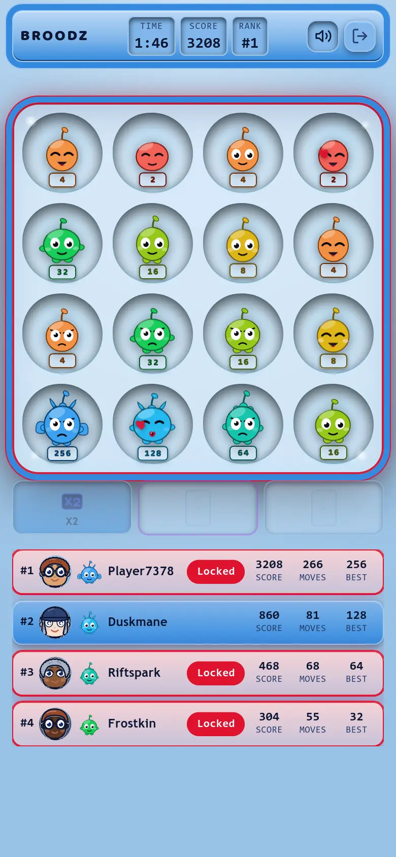 BROODZ screenshot: The match